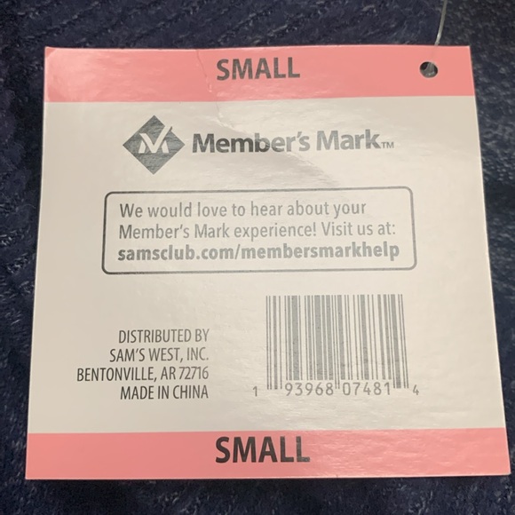 Navy blue longe top. New with tags. Super soft! - Picture 4 of 4